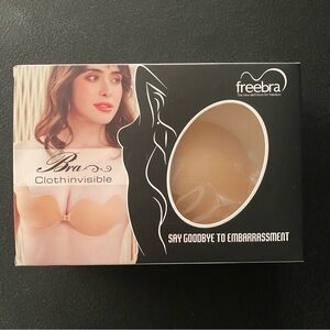 Sticky Backless Bra Adhesive Strapless Double Push-up Invisible Breathable